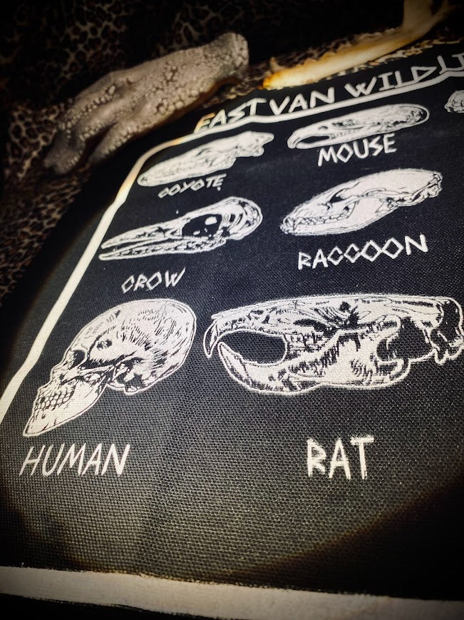 East Van wildlife back patch.