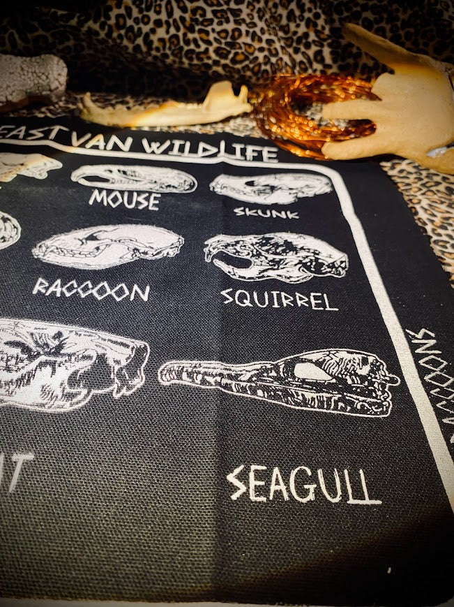 East Van wildlife back patch.
