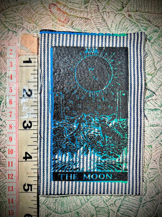 The Moon Tarot card patch