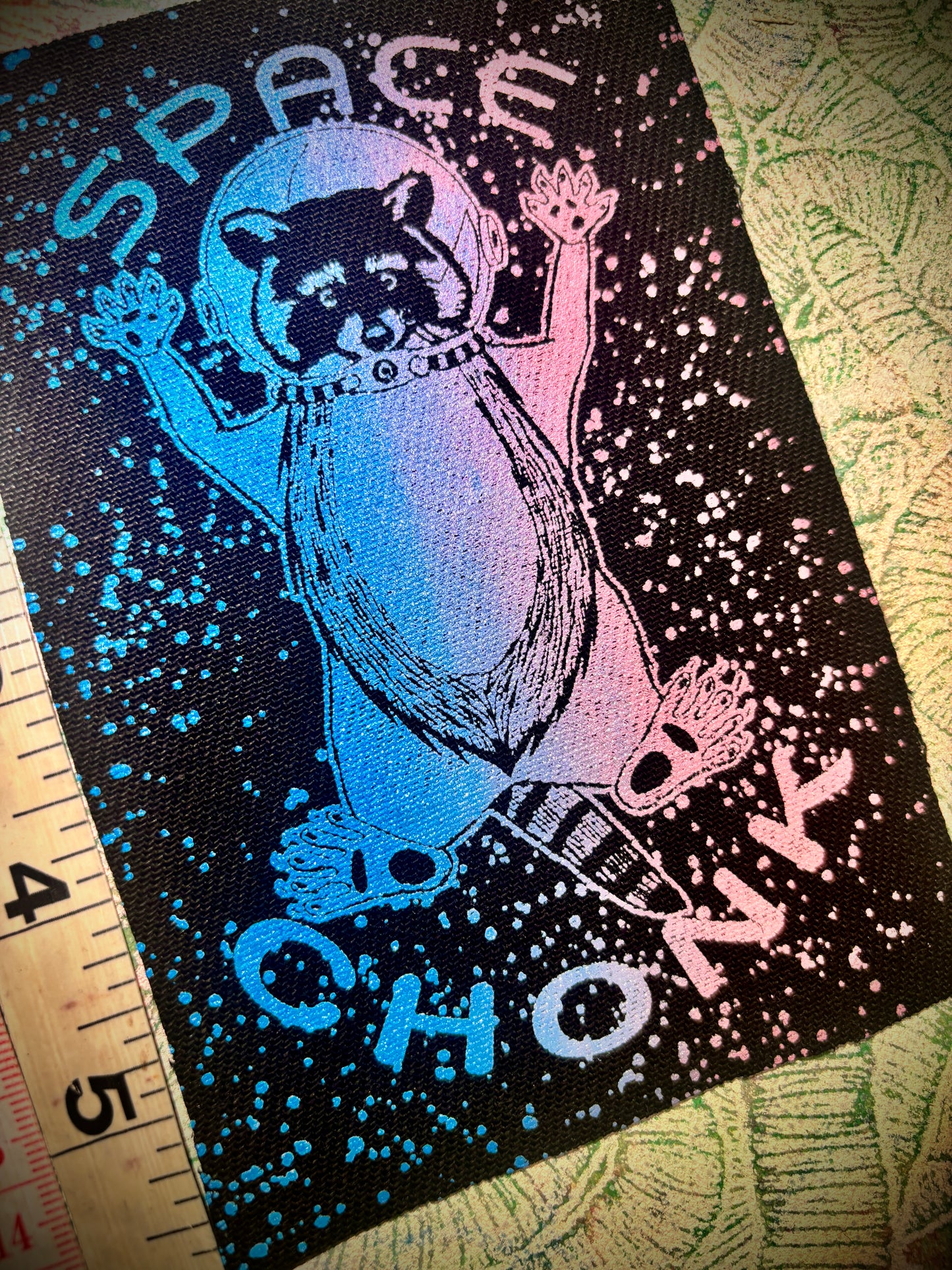 Space Chonk, Raccoon space traveler patch