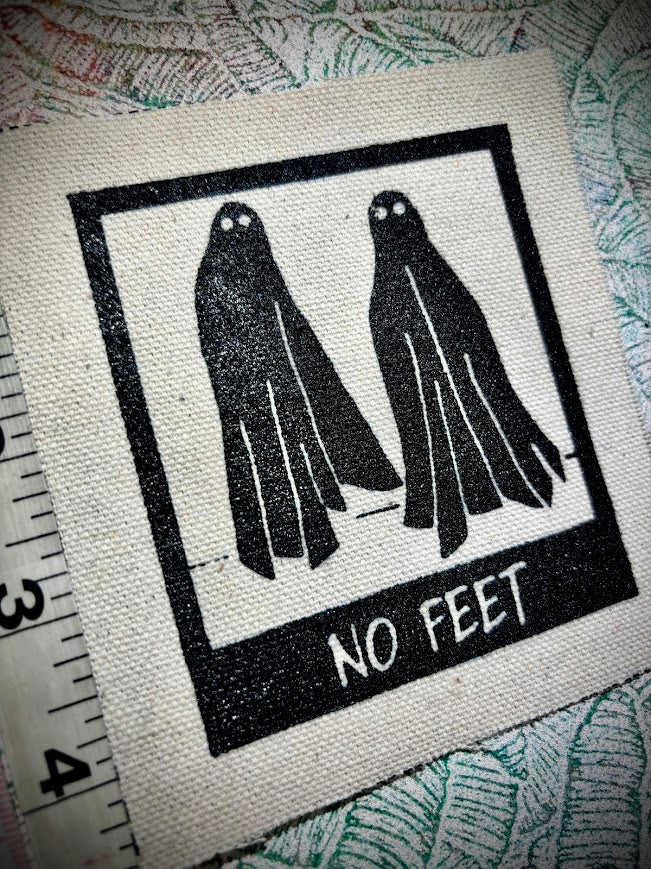 No Feet patch, from Beetlejuice.