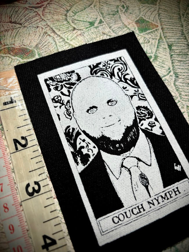 J.D Vance, the Couch Nymph cursed tarot patch.