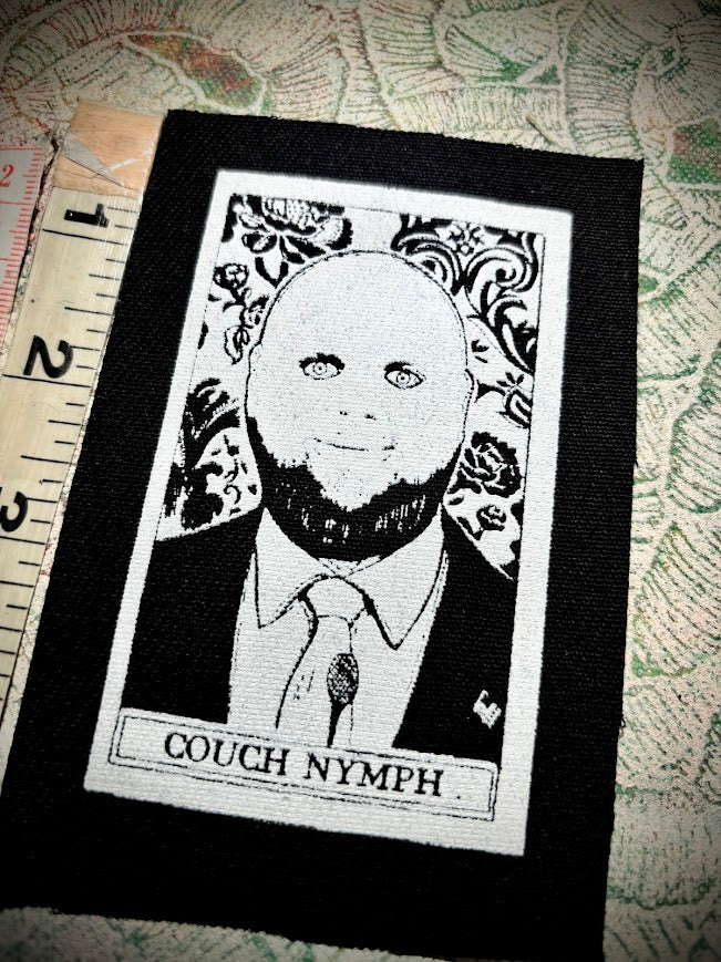 J.D Vance, the Couch Nymph cursed tarot patch.
