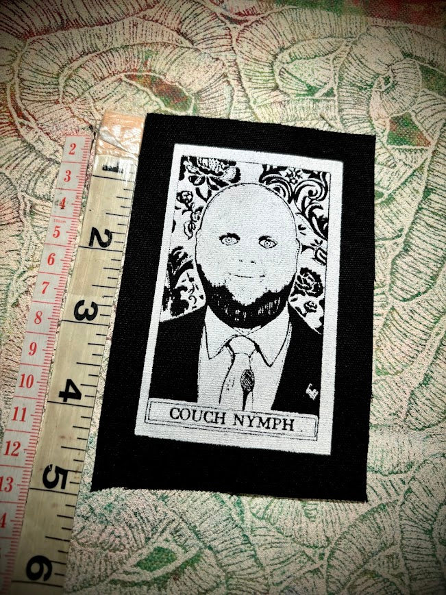 J.D Vance, the Couch Nymph cursed tarot patch.