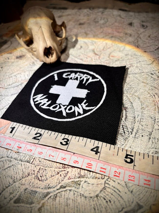 Carry Naloxone patch.