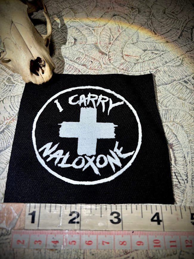 Carry Naloxone patch.