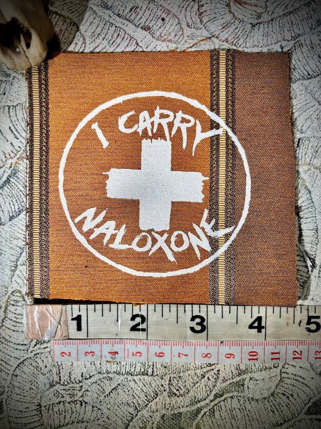 Carry Naloxone sew on patch