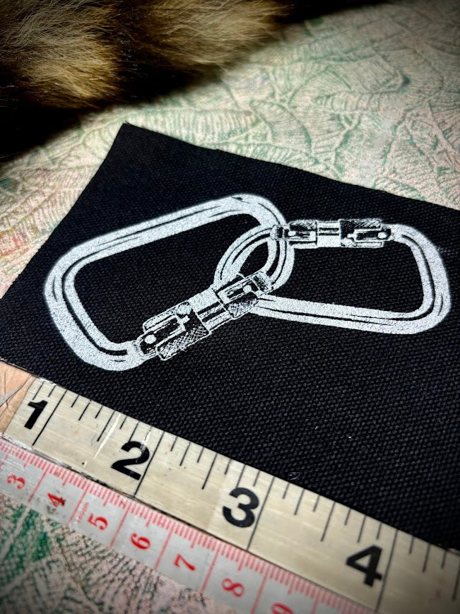 Carabiner patch.