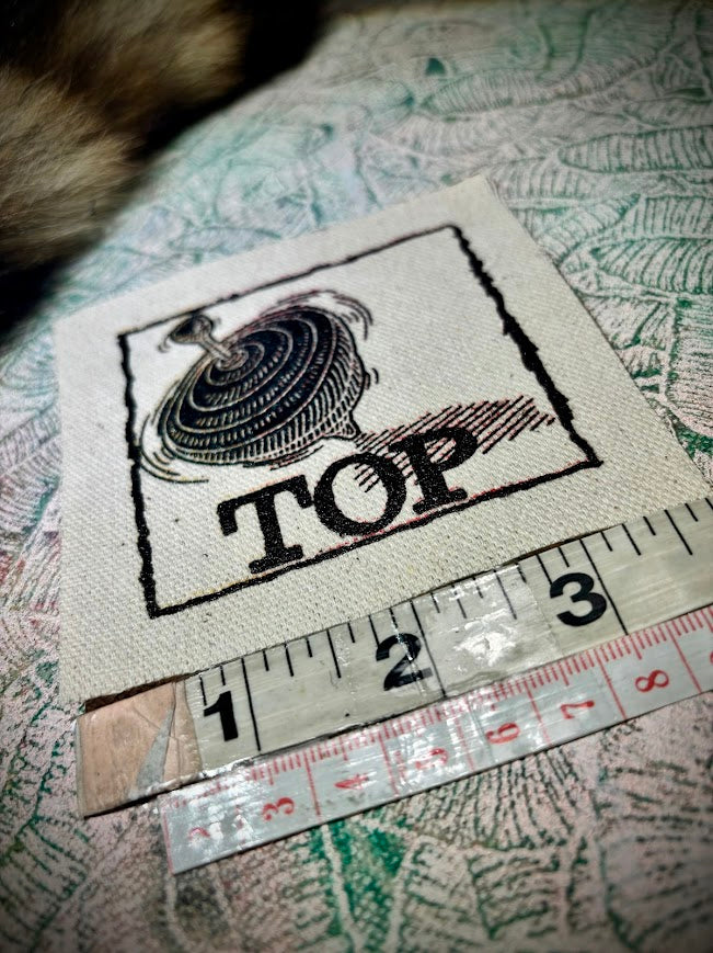 Top, completely innocent non double entendre patch