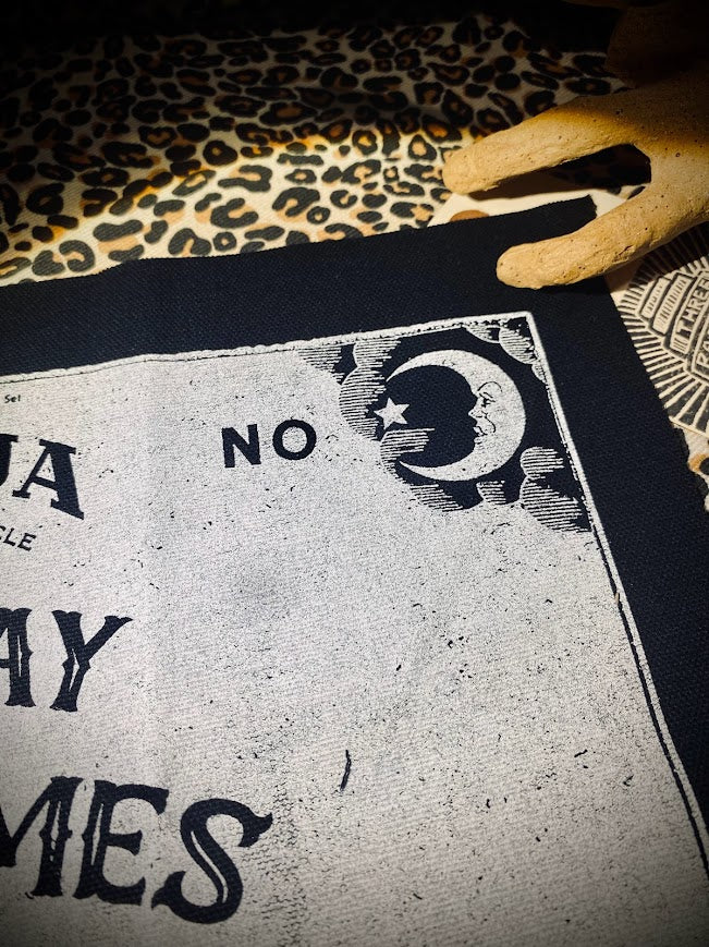 Be Gay, Do Crimes Ouija, life size patch.