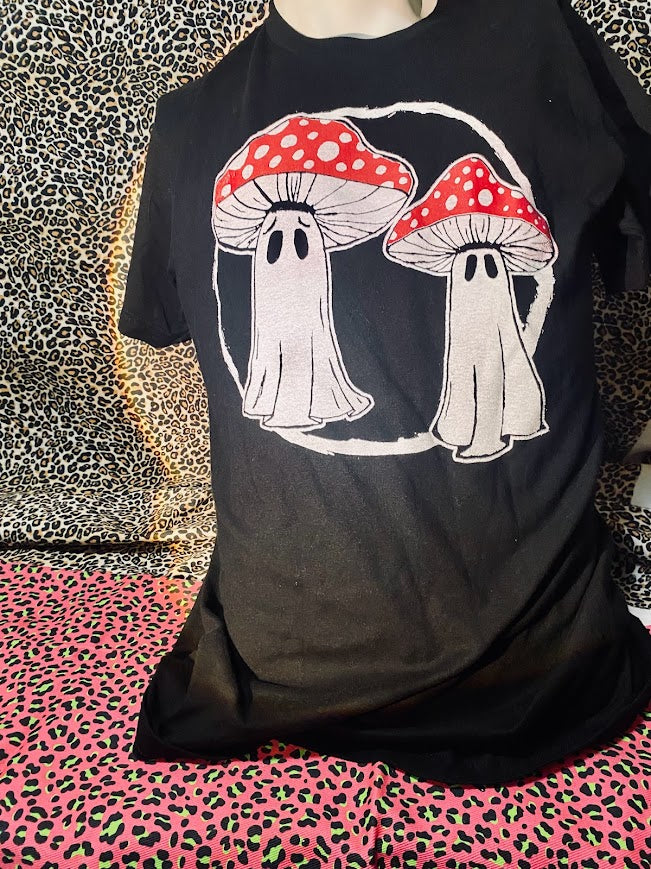 mushroom ghost tee.