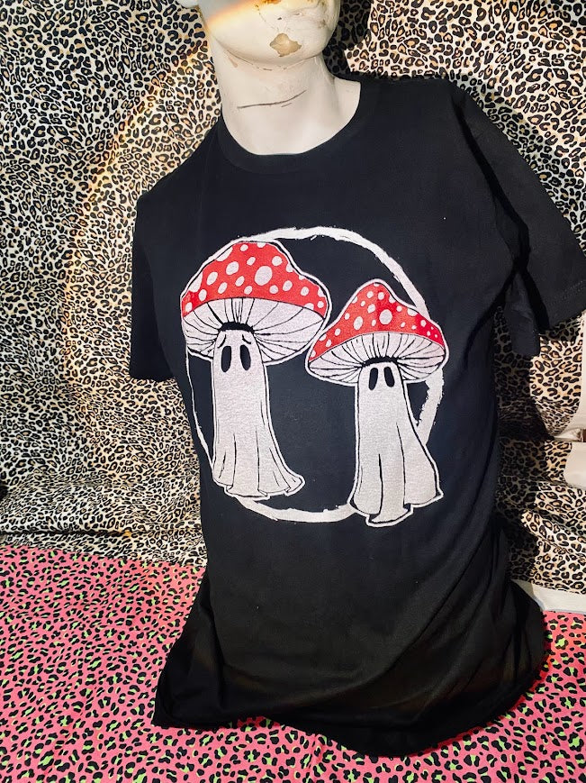 mushroom ghost tee.