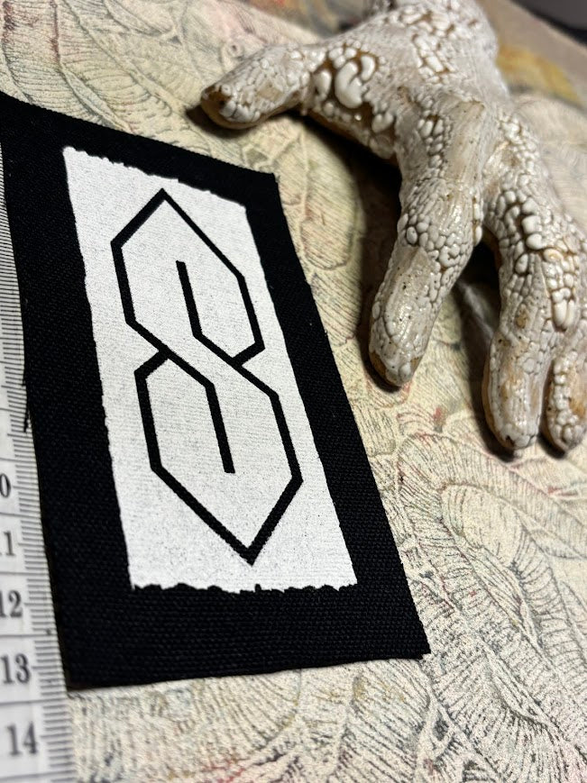 The cool S sew on patch.