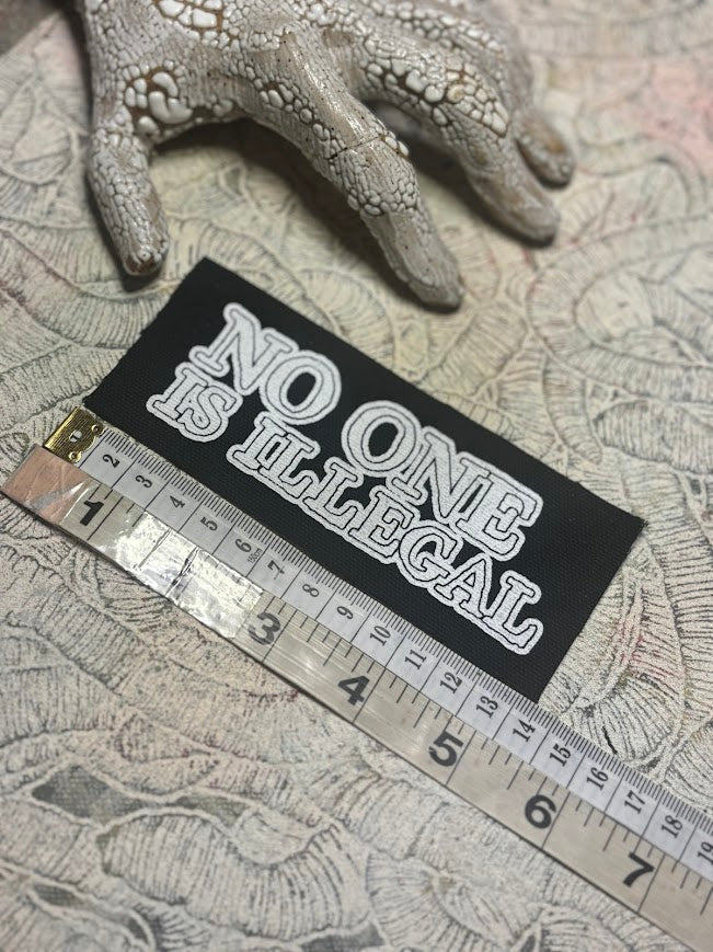 No one is illegal patch.