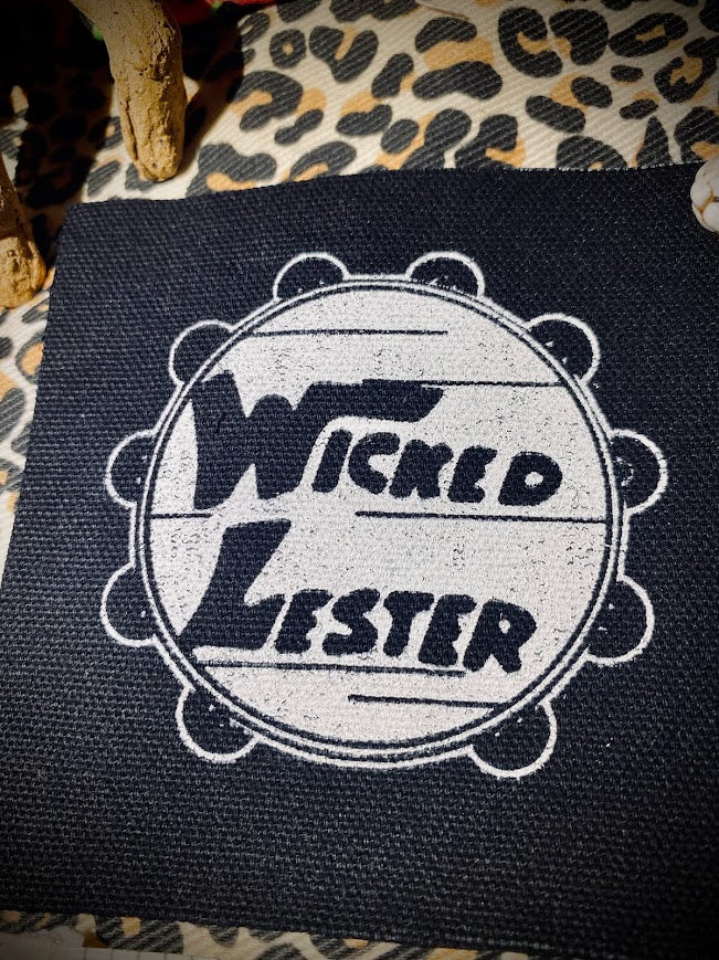Wicked Lester sew on patch.