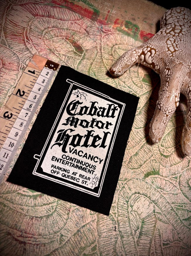 Cobalt Motor Hotel patch.
