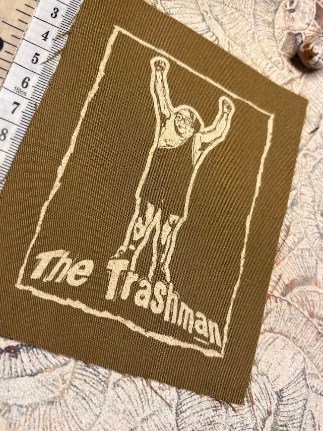 The Trashman sew on patch