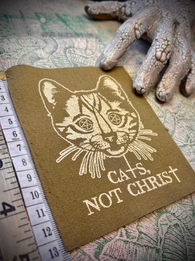 Cats not Christ! patch