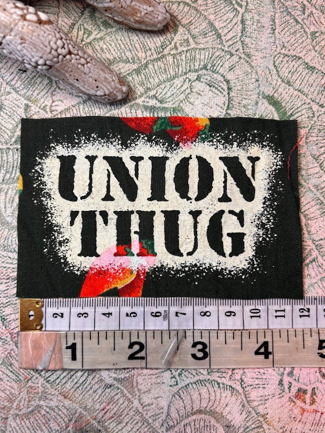 Union Thug sew on patch