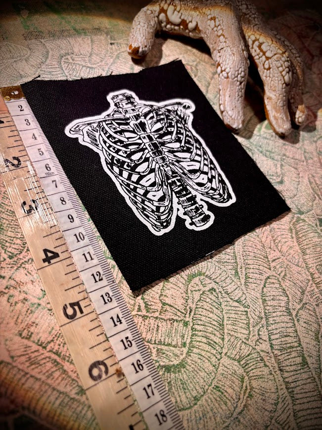 Rib Cage Sew on patch