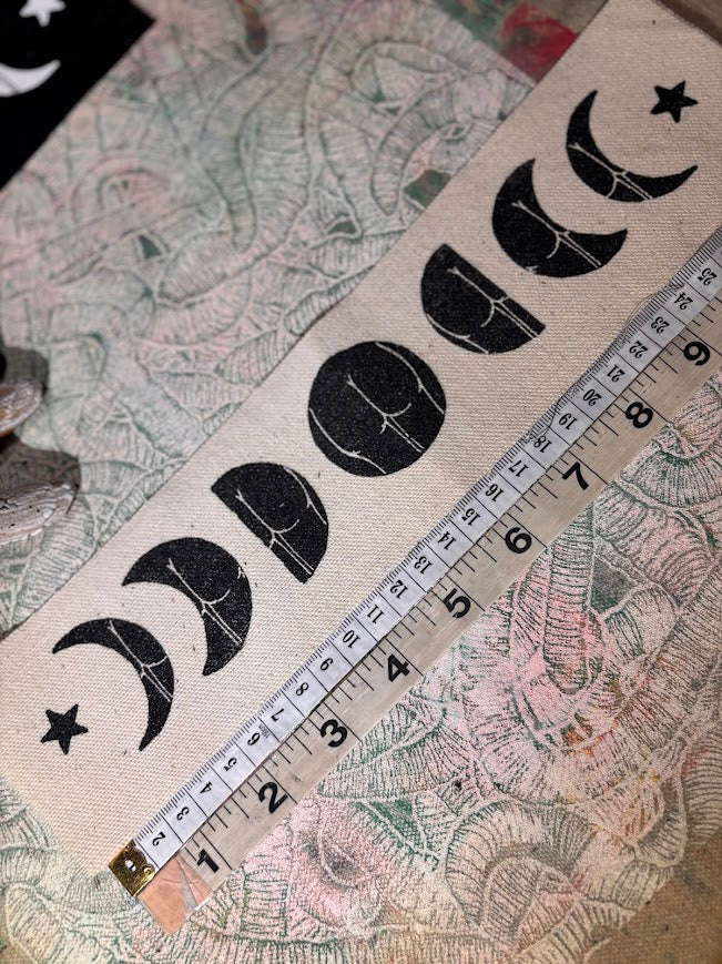 Full moon phases patch with a big ol' butt