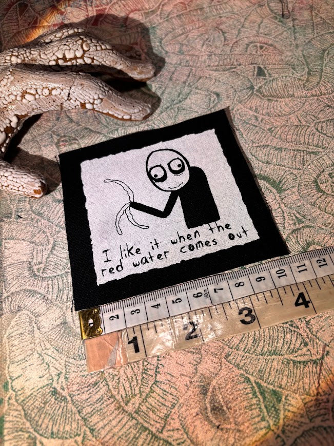 Salad Fingers sew on patch.