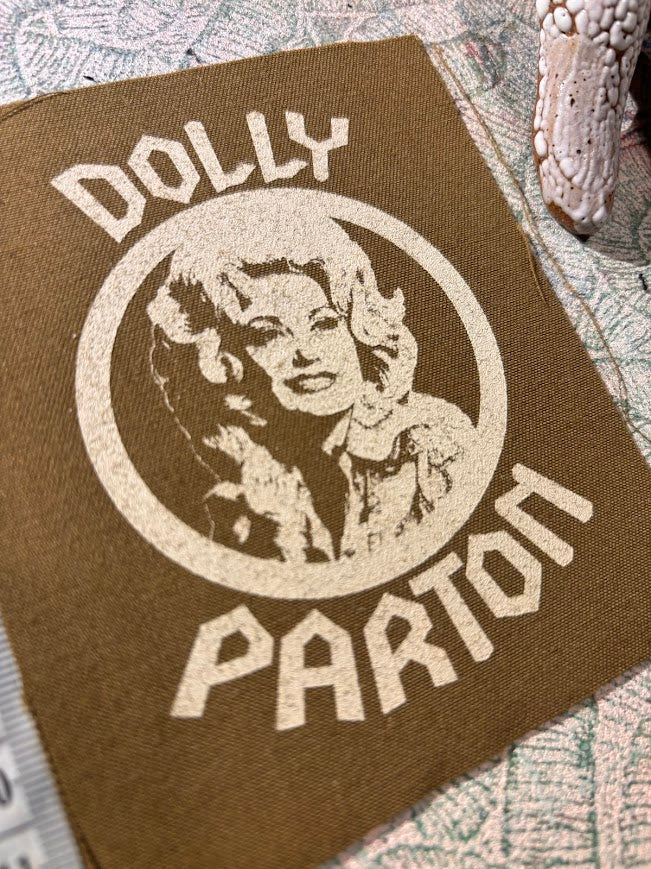 Dolly Parton heavy metal patch