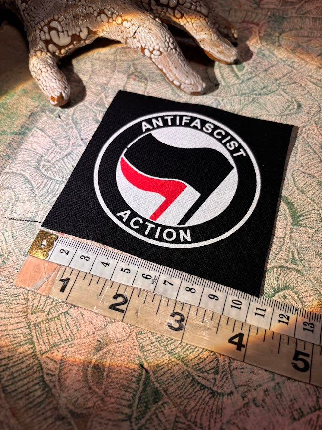 ANTIFA logo patch.