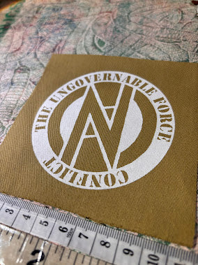 Conflict, the ungovernable force sew on patch