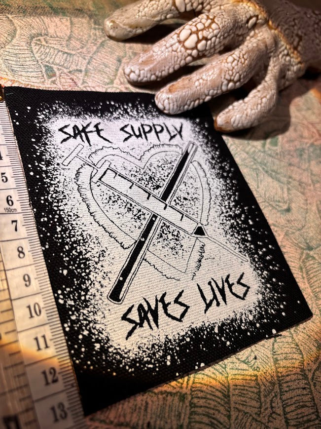 Safe Supply Saves Lives patch