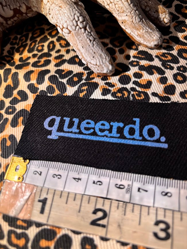 Queerdo tiny sew on patch