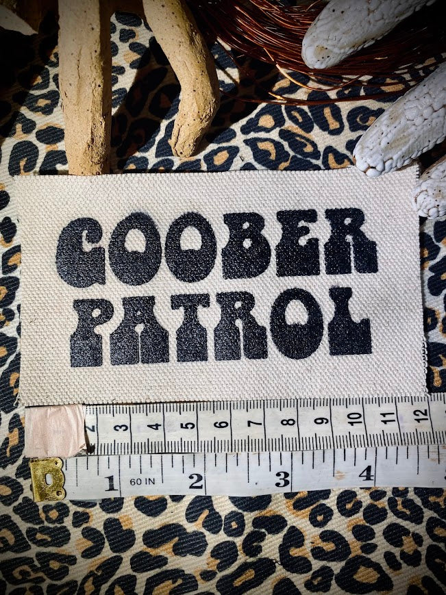 Goober Patrol patch.