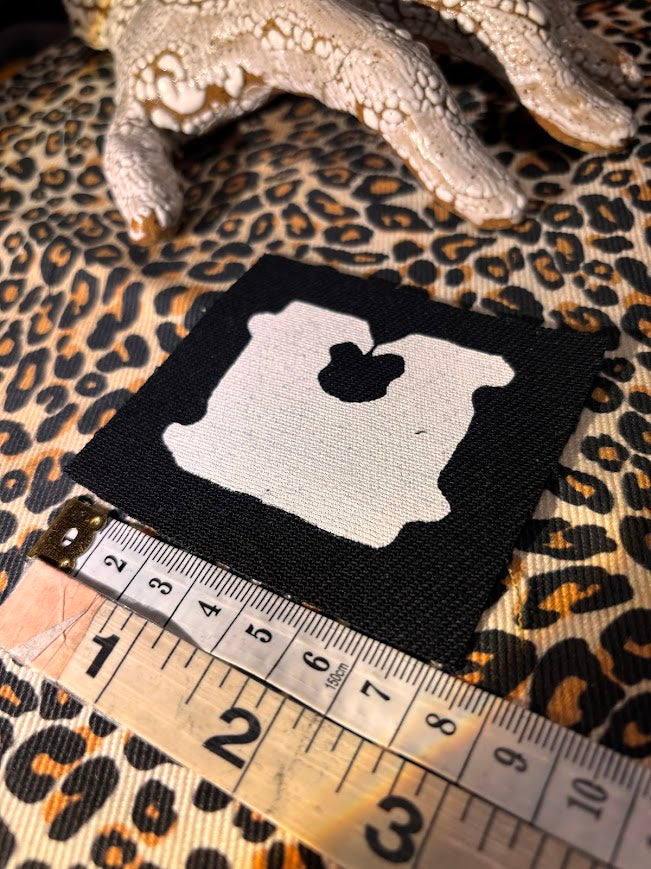 Bread tag sew on patch.