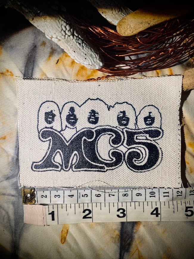 Kick out the Jams! Mc5 sew on patch.