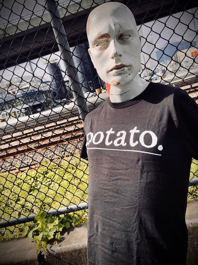 Potato tee! a t-shirt that says potato.