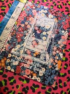 Guillotine sew on patch. Billionaires, rest your head