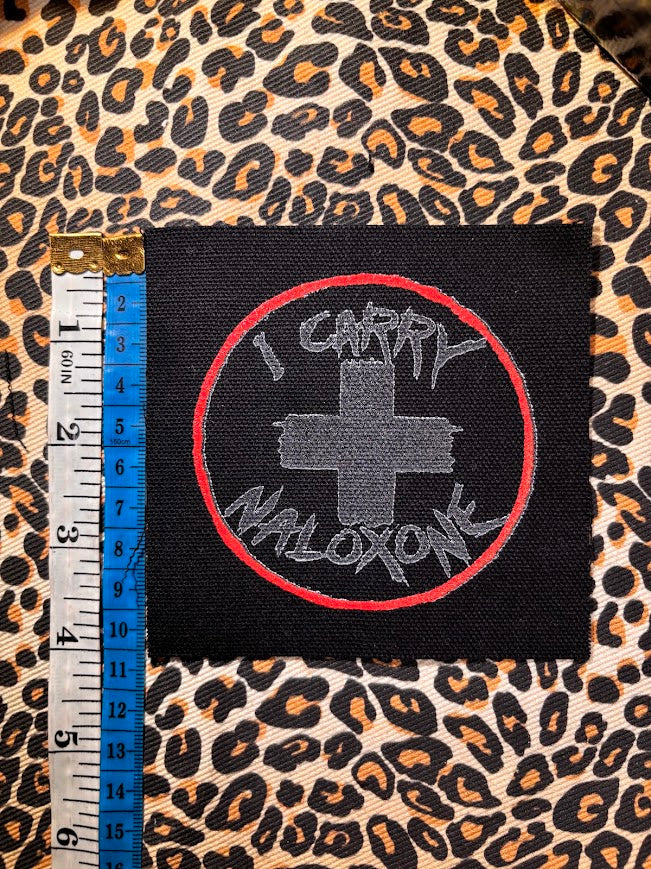 Carry Naloxone sew on patch