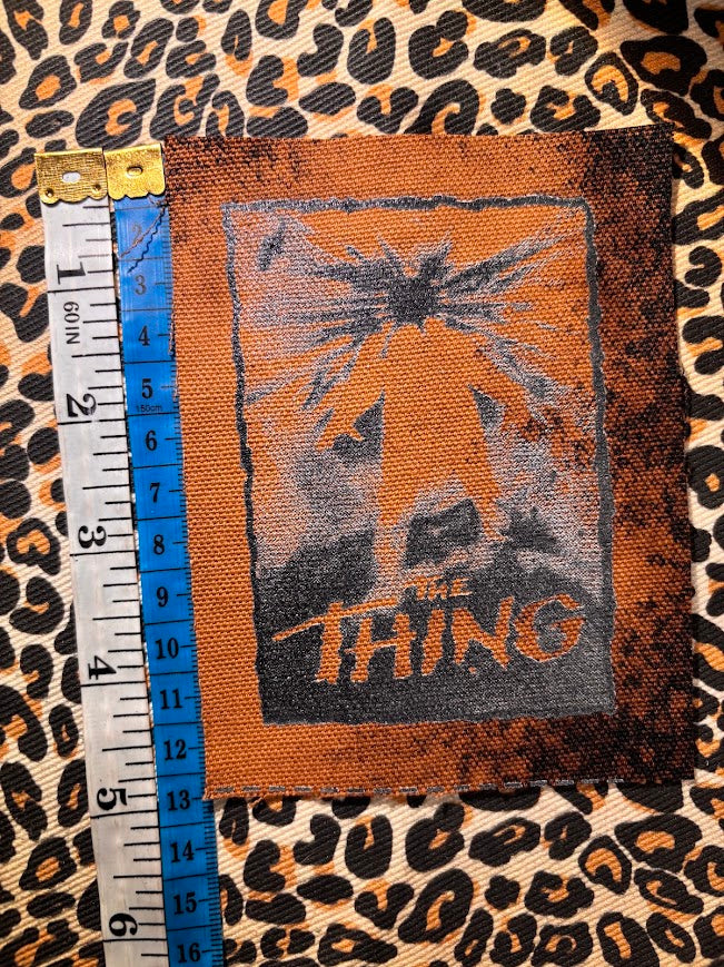 The Thing movie poster patch