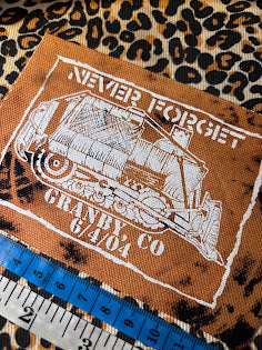 Killdozer sew on patch