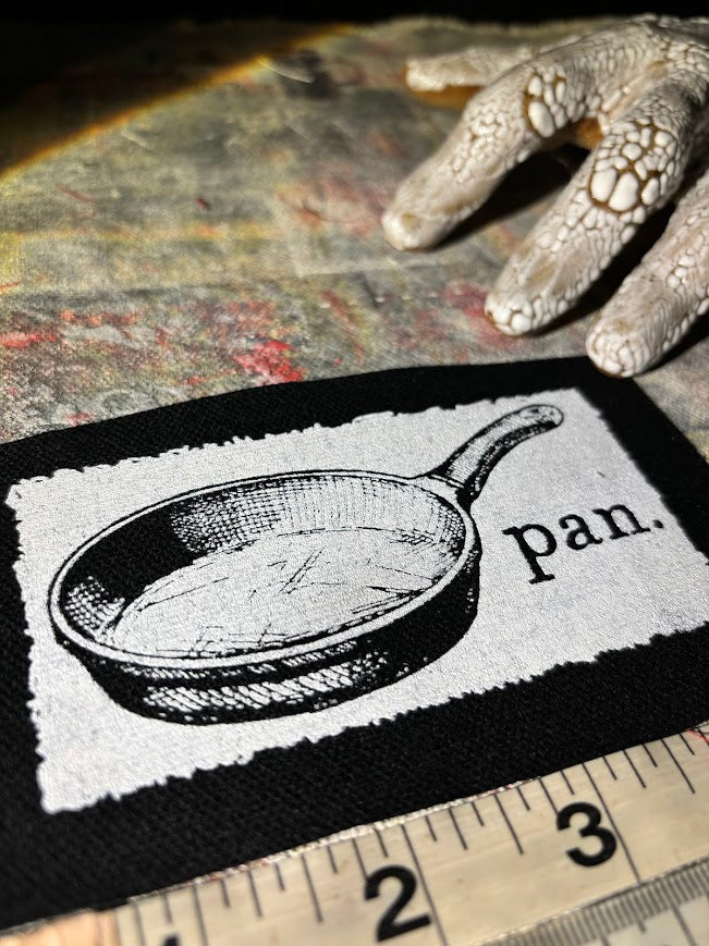 Pan sew on patch. pansexual pride