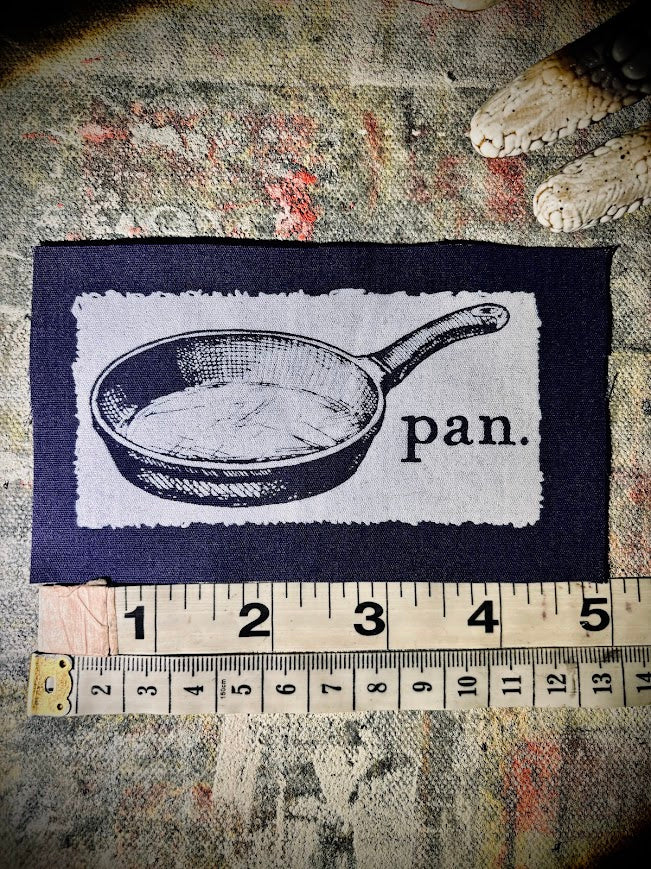 Pan sew on patch. pansexual pride
