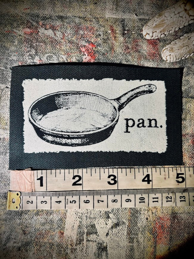 Pan sew on patch. pansexual pride