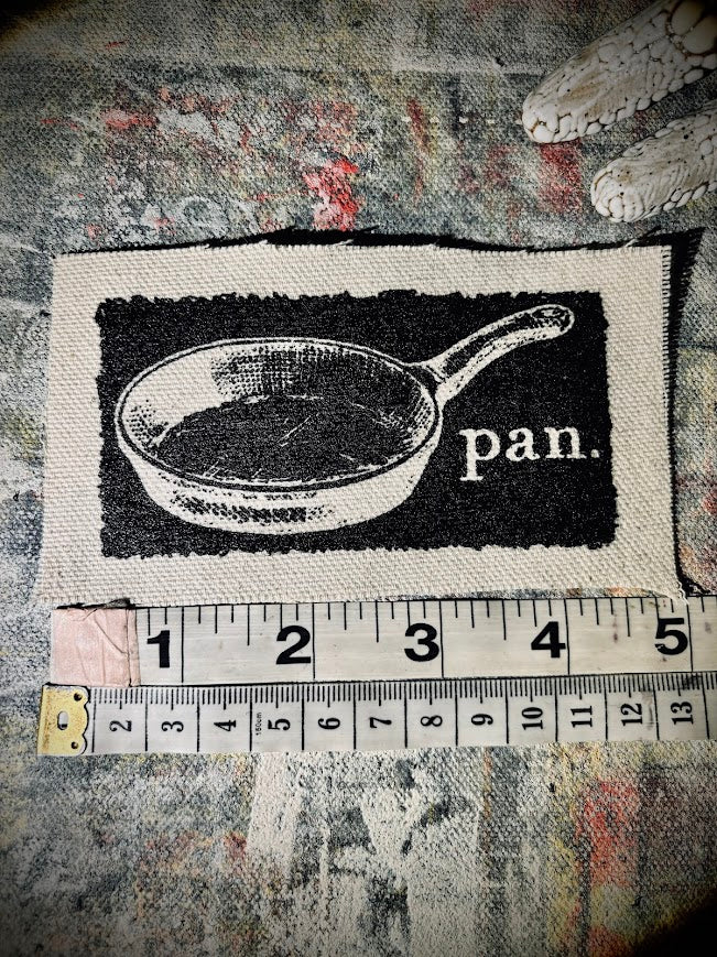 Pan sew on patch. pansexual pride