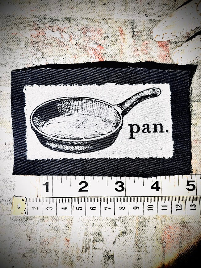 Pan sew on patch. pansexual pride