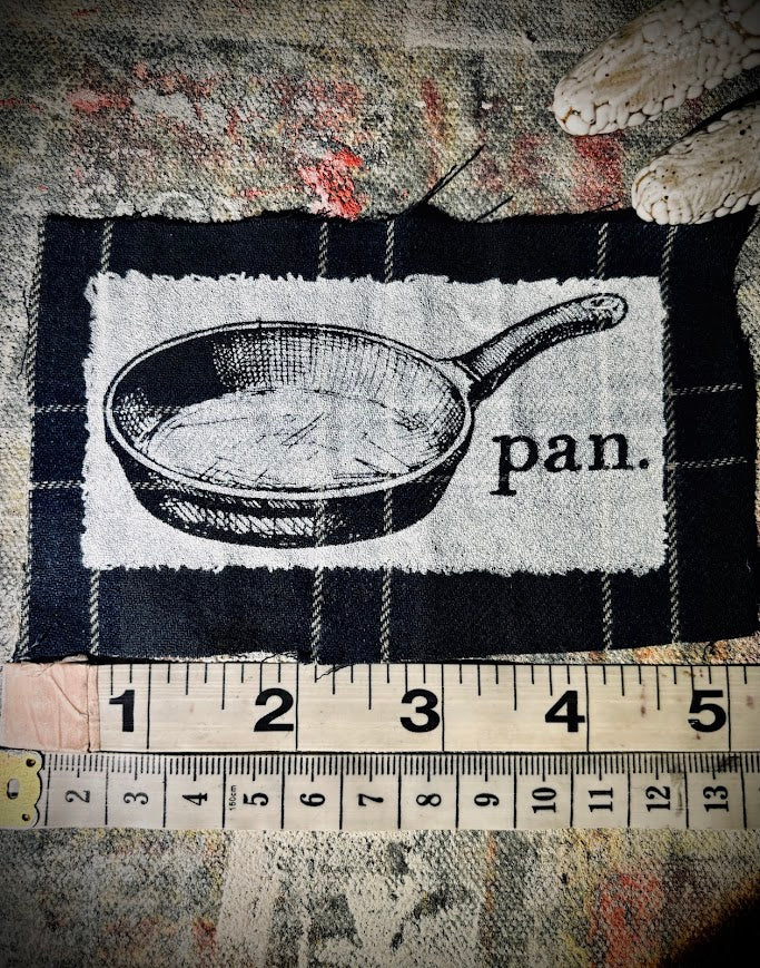 Pan sew on patch. pansexual pride
