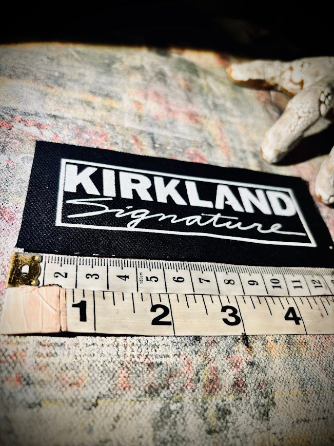 Kirkland Signature punk patch.