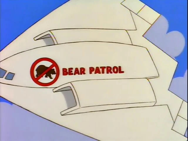 Let the bears pay the bear tax (I pay the Homer tax) tiny obscure Simpsons reference patch
