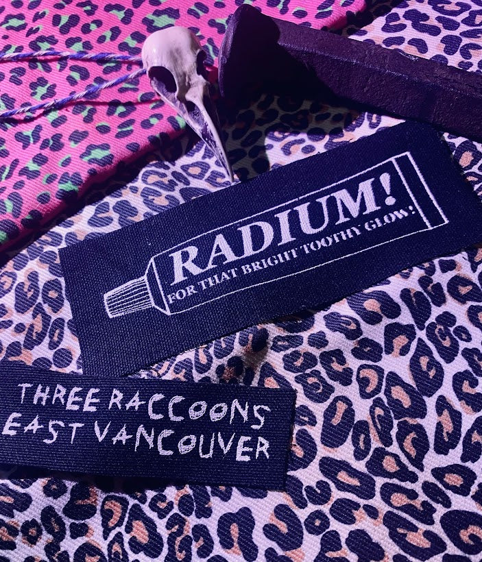 Radium toothpaste patch.