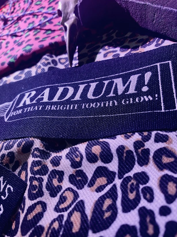 Radium toothpaste patch.