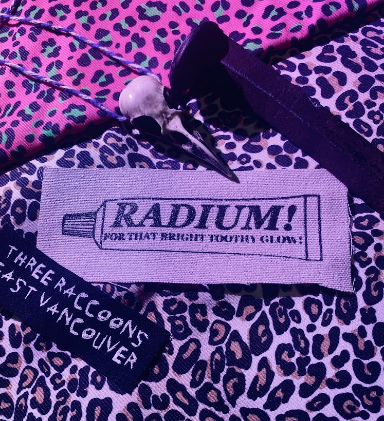 Radium toothpaste patch.